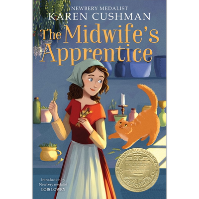 纽伯瑞金奖 孤女流浪记 英文原版The Midwife's Apprentice儿童文学 6-12岁