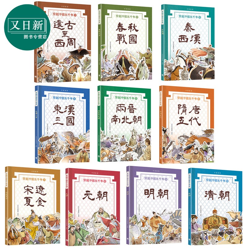 穿越中国五千年1-10远古至清朝