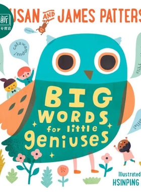 Susan Patterson Big Words for Little Geniuses 小天才的大话1 英文原版进口图书 儿童绘本 故事图画书 又日新