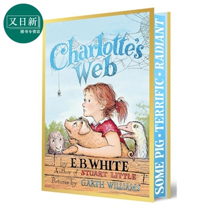 Charlottes 又日新 进口 Edition 网 限量刷边版 英文原版 Collectors Web 名著读物 夏洛 Deluxe 儿童文学经典 Limited