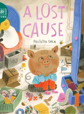 预售 失物大搜寻 Felicita Sala A Lost Cause 英文原版 儿童绘本故事书 一个充满奇思妙想的冒险故事 进口童书 精装 又日新