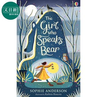 Anderson 英文原版 小說讀物 又日新 會說熊語 Bear Girl 進口童書 who The 800L Speaks Sophie 兒童文學章節故事 女孩