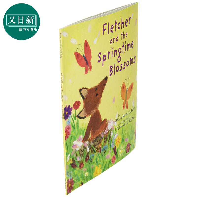 小狐狸的春天Fletcher and the Springtime Blossoms 英文原版儿童绘本 故事图画书 适合孩子的春天读物 进口图书 又日新
