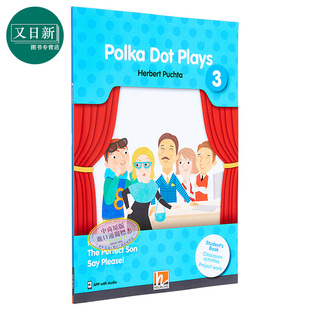 英文原版 又日新 小学课堂活动书 英语教材教学教辅参考书 进口图书 Plays Dot Polka 黑布林少儿英语戏剧书