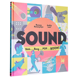 Sound: Shhh Bang POP BOOM 耳听八方 儿童亲子感官启蒙科普绘本 精装 英文原版 8-12岁