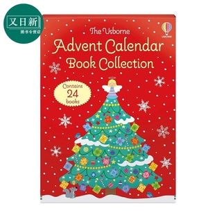 Book 又日新 The 儿童绘本故事书 英文原版 Collection Calendar Advent Usborne 24册 尤斯伯恩圣诞盲盒书倒数日历