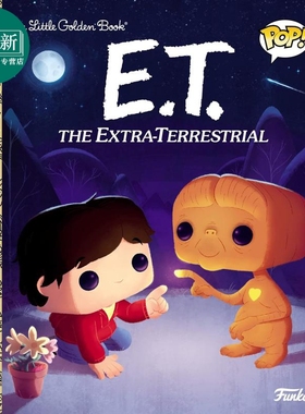 小金书 大眼仔系列 ET外星人Little Golden Book Funko Pop E.T. the Extra-Terrestrial 英文原版 儿童绘本故事 又日新
