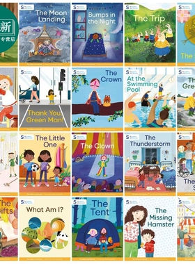 英文原版 我的字母和声音 自然拼读读物三阶Yellow套装20本 4-5岁 My Letters and Sounds Phonics Phase Four 又日新