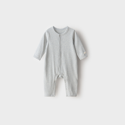 考拉鼻鼻[纯彩柔雾·新生氛围感]初生婴儿衣服基础百搭四季连体衣 — 3