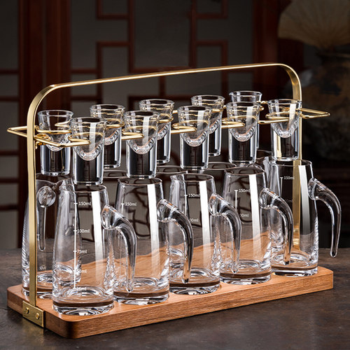 白酒杯分酒器套装轻奢小酒杯