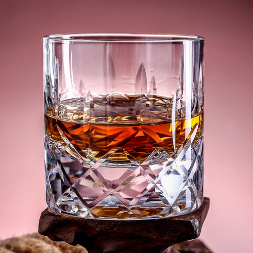 Whisky高端K9水晶威士忌酒杯手工切子精雕创意奢华定制洋酒杯子