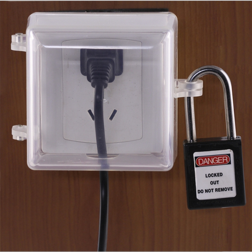 WELKEN86款通用墙壁插座锁具/泛用电源开关锁具BD-8162