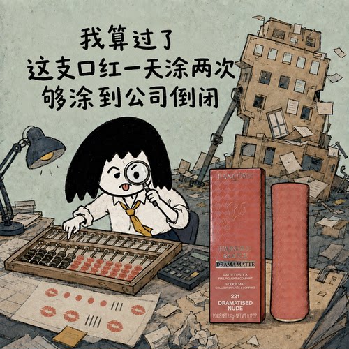兰蔻菁纯丝绒雾面唇膏限定版