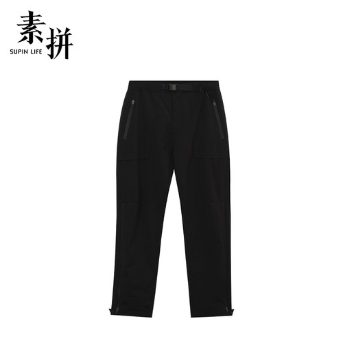 素拼男装春秋款男士休闲裤百搭休闲长裤SPBXK335262AM