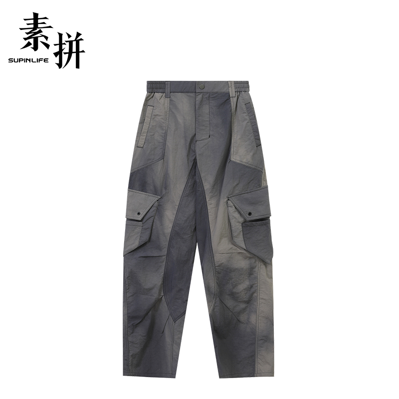 素拼休闲裤SPBXK523111AM1