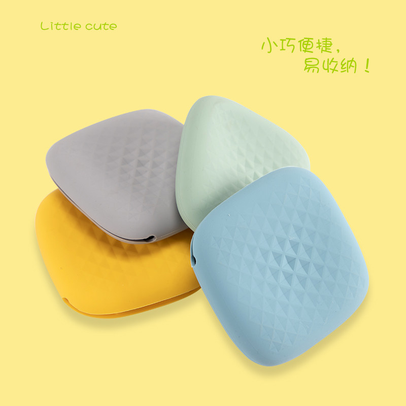 便携便携式硅胶包充电线耳机线收纳折叠眼镜盒零钱钥匙包耳机收纳,玩具/童车/益智/积木/模型,零钱包,淘宝优惠券,粉丝福利购,淘宝优惠卷