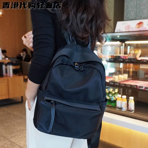 法国ZAMP轻便双肩包女新款防泼水休闲旅行背包大容量通勤包出行包