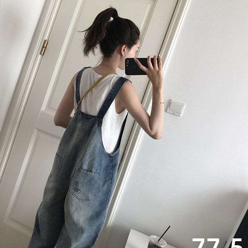 法国G·T孕妇背带裤套装2026新款小个子春季外穿牛仔裤孕妇裤子