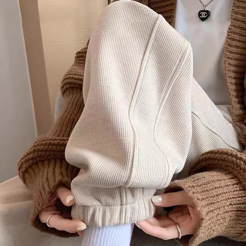 法国Uamtor孕妇裤子秋冬新款时尚外穿运动托腹不勒肚子卫裤束脚裤