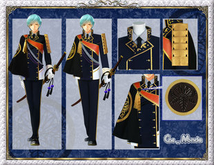 cosmonde 刀剑乱舞cos 一期一振cos太刀 服装男套装