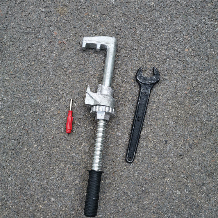 铁路专用钩锁器  gsq-m50道岔密贴钩锁器 自锁带钥匙的钩锁器