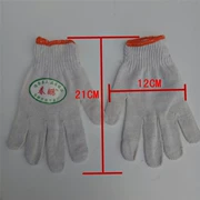 Các nhà sản xuất sản xuất và bán sợi bông bảo hiểm lao động bảo vệ sửa chữa tự động trạm xăng với găng tay dòng 60 đôi - Găng tay