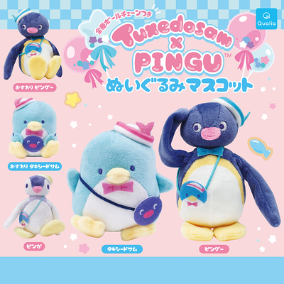 日本正版QUALIA山姆企鹅×PINGU