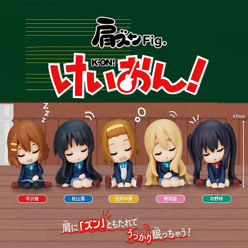 日本正版TOMY轻音少女肩靠肩