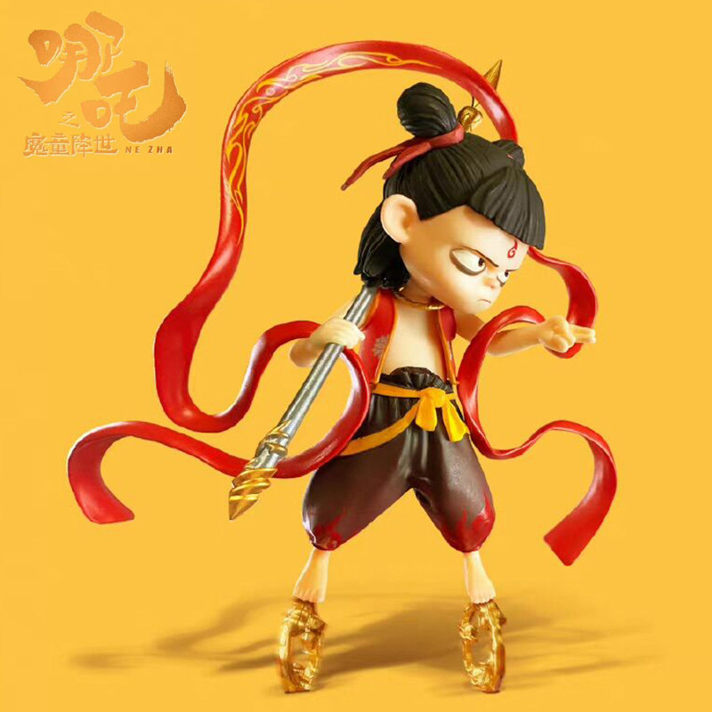 末那正版 哪吒之魔童降世 魔童哪吒 手办模型摆件潮玩pvc完成品