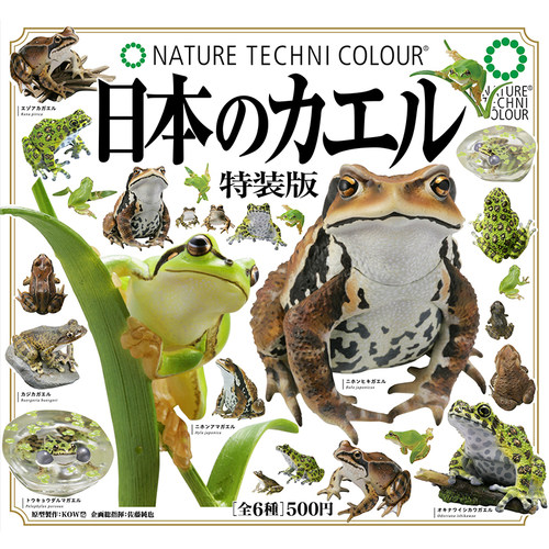 日本正版IKIMON青蛙蟾蜍特装版