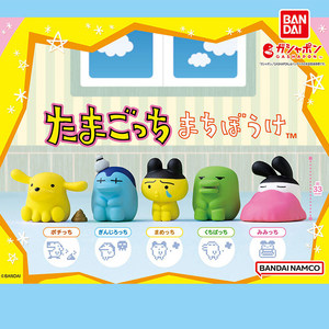 日本正版万代 拓麻歌子电子宠物呆等造型扭蛋 麻美吉大嘴吉摆件