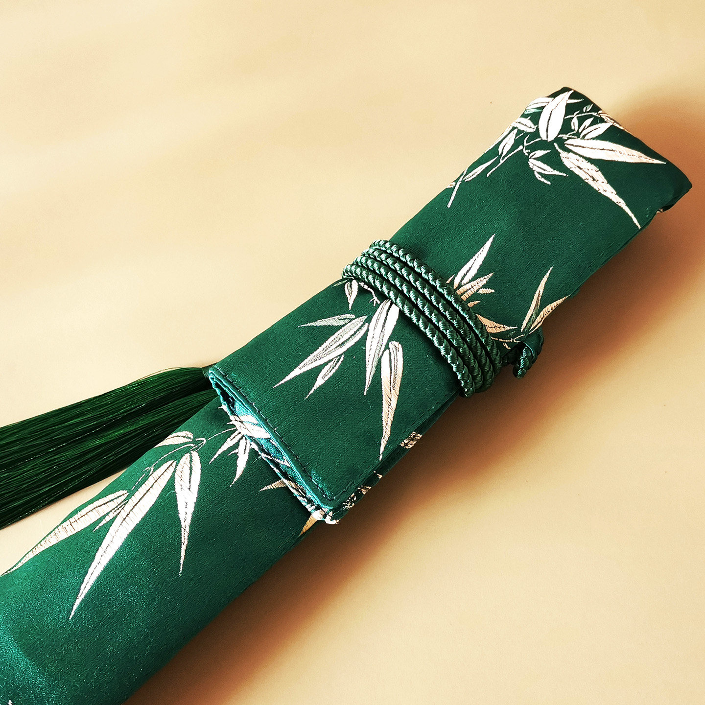 小绣轩双色绣花锦缎笛箫袋中国风竹笛包笛子保护套尺八洞箫收纳袋
