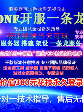 DNF开服一条龙版本出售DnF架设60-110级搭建DNF搭建 pvf修改定制