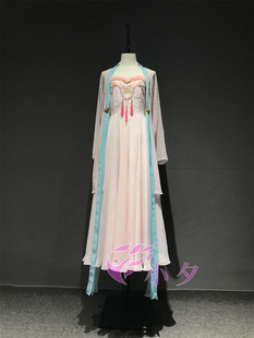 北京小夕出租定制第十三届桃李杯古典舞子夜四时歌剧目服表演服