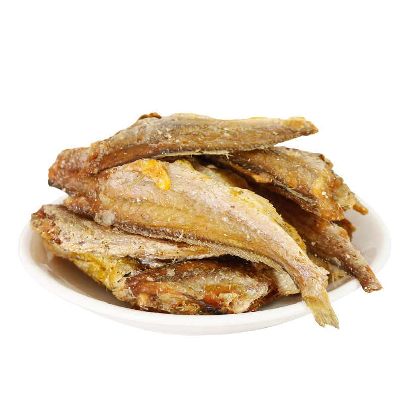 黄鱼酥炭烤酥脆舟山小黄鱼零食即食干炸小鱼干海鲜孕妇食品
