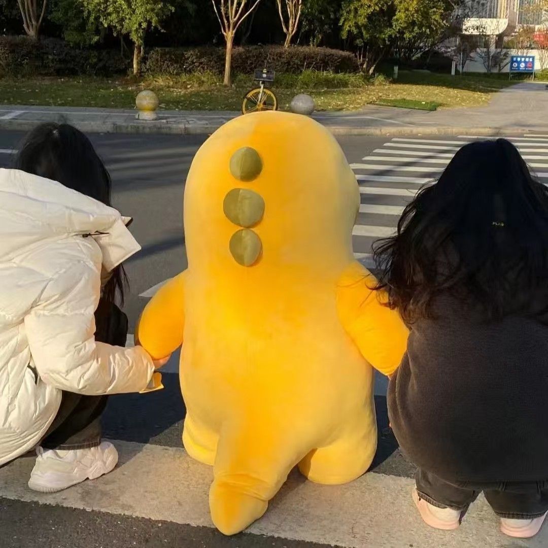 奶龙睡觉抱枕奶龙玩偶可爱恐龙公仔毛绒玩具布娃娃大号儿童女生生