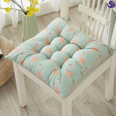 屁股座垫餐桌软座垫子加地板教室坐垫电脑学生凳垫小学棉麻椅子垫