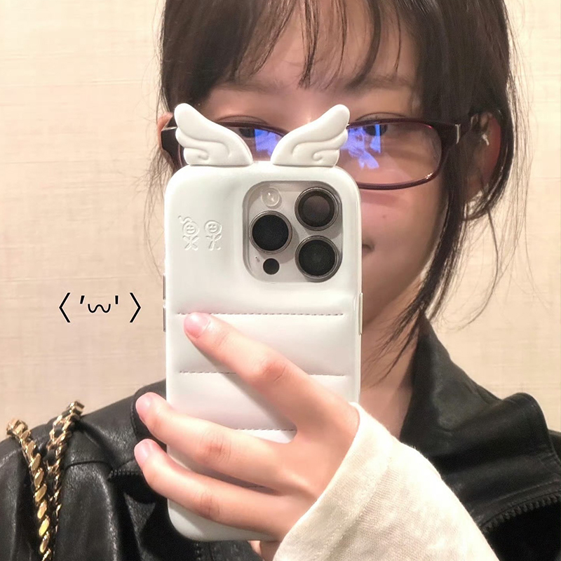 女团同款PU全包防摔时尚手机壳
