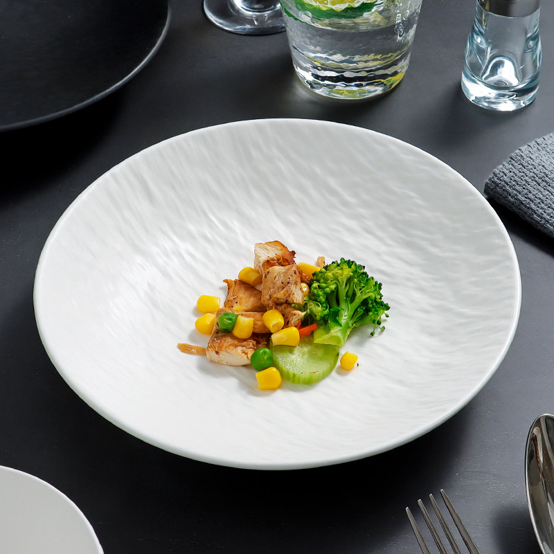 怀瑾盘子家用菜盘石纹深盘餐盘西餐专用深盘简约高级感餐具意面盘,餐饮具,盘,淘宝优惠券,粉丝福利购,淘宝优惠卷