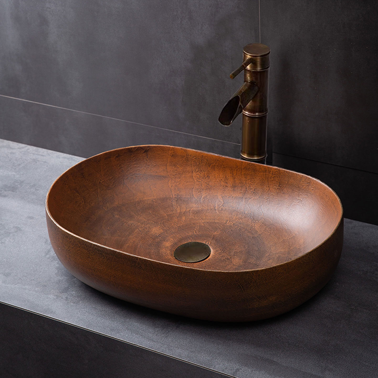 复古台上盆创意陶瓷洗手盆