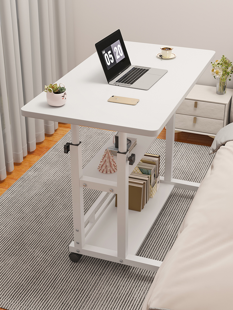 床边桌可移动升降电脑桌学生简约小型书桌家用卧室宿舍懒人小桌子
