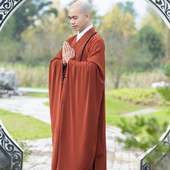 善圆冰丝广袖 四季 海青居士服僧侣长袍僧服海清服大褂男女同款 夏季