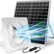 太阳能排气扇22W太阳能电池板带无刷风扇 棚屋宠物屋车库厕所通