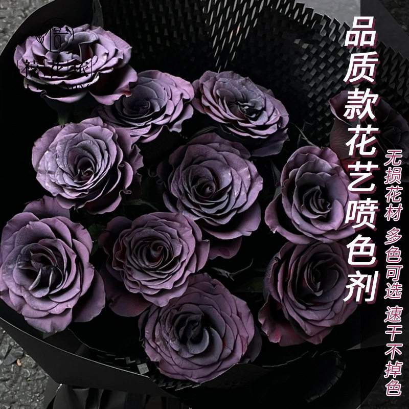 禧花侬 花艺喷漆鲜花专用染色剂乌梅子酱碎冰蓝网红花束喷色450ml,商务/设计服务,礼品/工艺品/饰品设计,淘宝优惠券,粉丝福利购,淘宝优惠卷