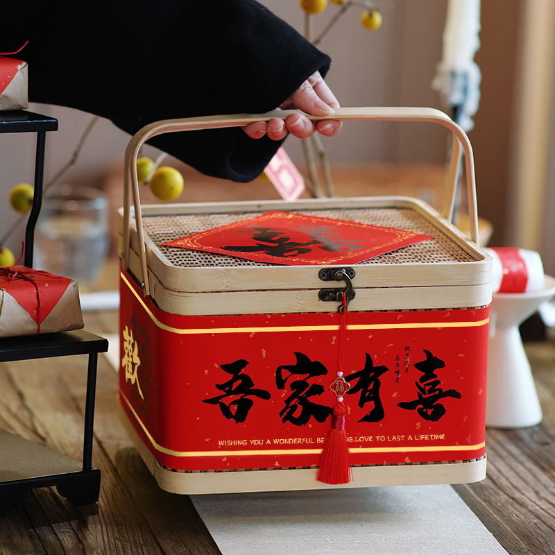 国风礼盒礼品盒高档保健品化妆品伴手礼巧克力茶叶粽子礼盒