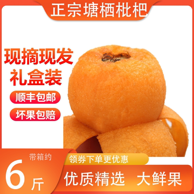 杭州塘栖红枇杷大红袍5斤