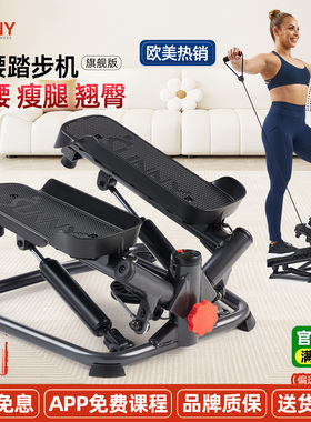 美国SUNNY家用踏步机左右扭腰踏步多功能瘦手臂瘦腿减肥器械