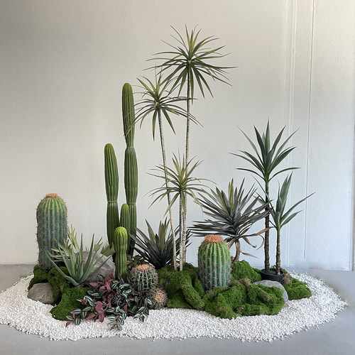 仿真绿植造景假植物橱窗绿植装饰