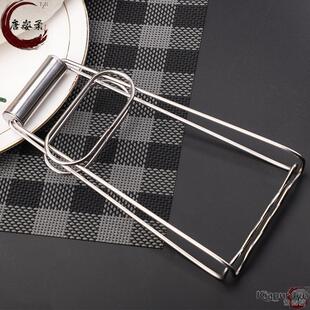 加大号不锈钢夹盘器多功能提盘夹子家用防烫防滑厨房蒸菜砂锅夹