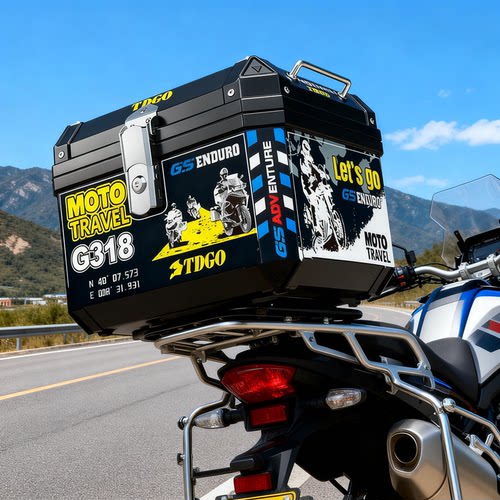 摩托车尾箱通用可拆卸铝合金